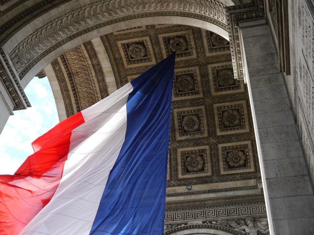 The Bleu, Blanc Rouge of the French Flag - French Style