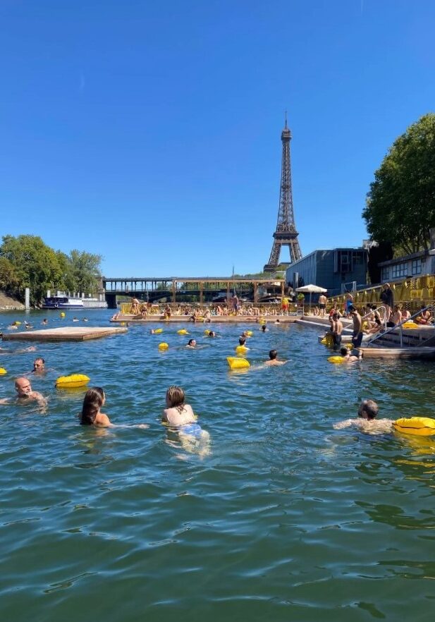 Swimming in the Seine